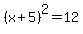 %28x%2B5%29%5E2=12
