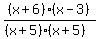 %28x%2B6%29%28x-3%29%2F%28%28x%2B5%29%28x%2B5%29%29