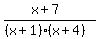 %28x%2B7%29%2F%28%28x%2B1%29%28x%2B4%29%29