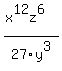 %28x%5E12z%5E6%29%2F27y%5E3