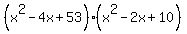 %28x%5E2-4x%2B53%29%28x%5E2-2x%2B10%29
