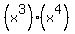 %28x%5E3%29%28x%5E4%29+