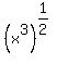 %28x%5E3%29%5E%281%2F2%29