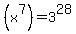 %28x%5E7%29+=+3%5E28