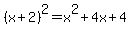 %28x+%2B+2%29%5E2+=+x%5E2+%2B+4x+%2B+4