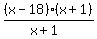 %28x-18%29%28x%2B1%29%2F%28x%2B1%29