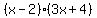 %28x-2%29%283x%2B4%29
