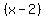 %28x-2%29