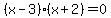 %28x-3%29%28x%2B2%29=0