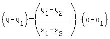 %28y-y%5B1%5D%29=%28%28y%5B1%5D-y%5B2%5D%29%2F%28x%5B1%5D-x%5B2%5D%29%29%28x-x%5B1%5D%29