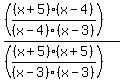 +%28%28%28x%2B5%29%28x-4%29%2F%28x-4%29%28x-3%29%29%29+%2F+%28%28%28x%2B5%29%28x%2B5%29%2F%28x-3%29%28x-3%29%29%29+