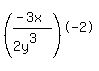 +%28%28-3x%29%2F%282y%5E3%29%29%5E-2