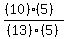 +%28%2810%29%285%29%29%2F%2813%29%285%29%29=10%2F13+