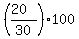 +%28%2820%29%2F30%29+%2A+100+