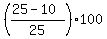 +%28%2825+-+10%29%2F25%29+%2A+100+