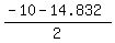 +%28-10+-+14.832%29%2F2+