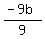 +%28-9b%29%2F9+