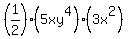 +%281%2F2%29%285xy%5E4%29%283x%5E2%29+