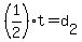 +%281%2F2%29%2At+=+d%5B2%5D+