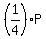 +%281%2F4%29+P+