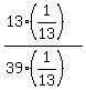 +%2813+%2A+%281%2F13%29%29+%2F+%2839+%2A+%281%2F13%29%29
