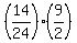 +%2814%2F24%29+%2A+%289%2F2%29+