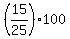 +%2815%2F25%29+%2A+100+