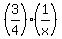 +%283%2F4%29%281%2Fx%29+
