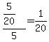 +%285%2F20%29%2F5+=+1%2F20+