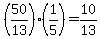 +%2850%2F13%29%281%2F5%29=10%2F13+