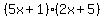+%285x%2B1%29%2A%282x%2B5%29+