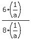 +%286+%2A+%281%2Fa%29%29+%2F+%288+%2A+%281%2Fa%29%29