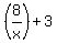 +%288%2Fx%29+%2B+3