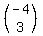+%28matrix%282%2C1%2C-4%2C3%29%29+