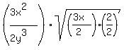 ++%28%283x%5E2%29%2F%282y%5E3%29%29+%2A+sqrt%28%28%283x%29%2F%282%29%29%2A%282%2F2%29+%29+++