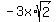 +-3x%2A+sqrt%282%29