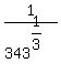 +1%2F343%5E%281%2F3%29+