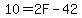 +10+=+2F+-+42+