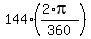 +144%2A%28%282%2Api%29%2F360%29+