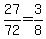+27+%2F+72+=+3%2F8+