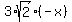 +3%2A+sqrt%282%29%2A+%28-x%29
