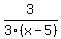 +3%2F3%28x-5%29+