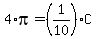 +4%2Api+=+%281%2F10%29%2AC+