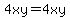 +4xy+=+4xy+
