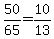 +50%2F65=10%2F13+