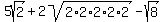 +5sqrt%282%29+%2B+2sqrt%282%2A2%2A2%2A2%2A2%29+-+sqrt%288%29+
