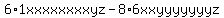 +6%2A1xxxxxxxxyz+-+8%2A6xxyyyyyyyz+