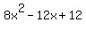 +8x%5E2-12x%2B12+