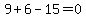 +9+%2B+6++-+15+=+0+