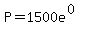 +P=1500e%5E%280%29+